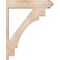 Ekena Millwork Merced Arts & Crafts Smooth Outlooker, Douglas Fir, 7 1/2"W x 34"D x 42"H OUT08X34X42MRC03SDF - alternate 4